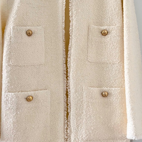 mango tweed jacket for women - Picture 6 of 14